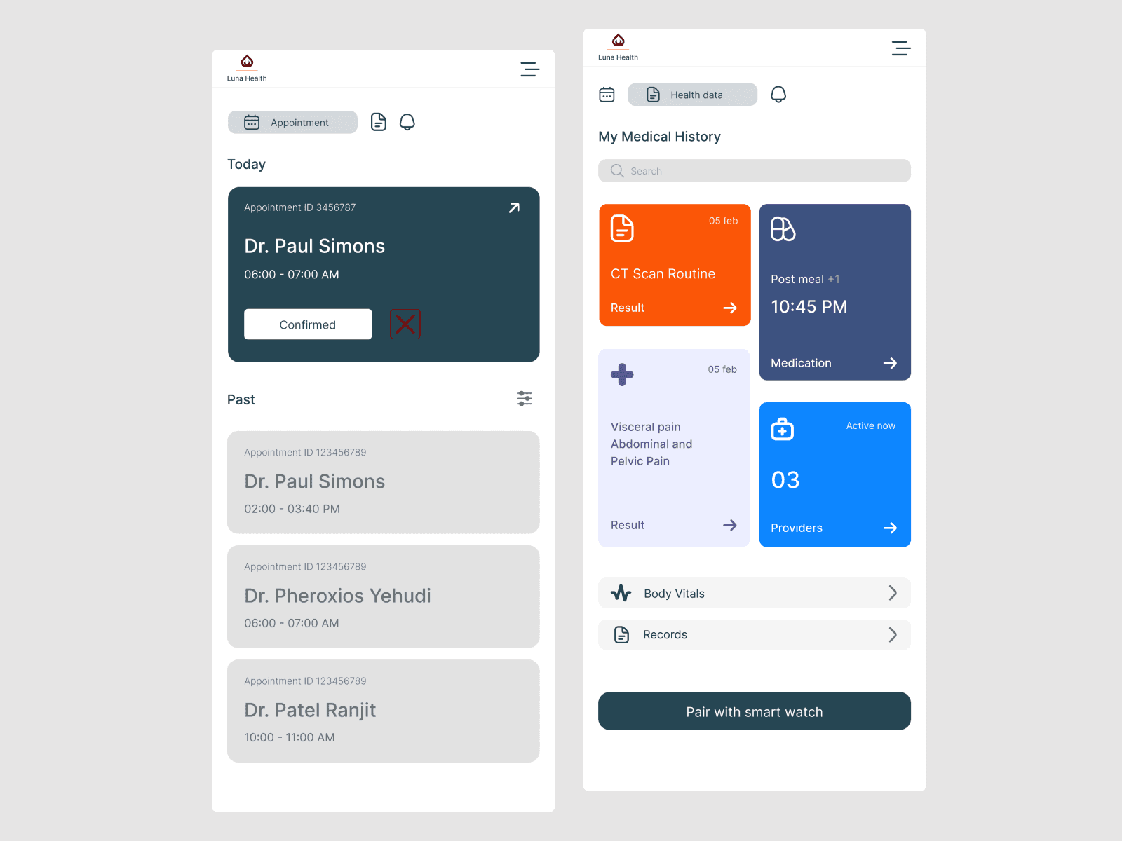 snapshot of my project